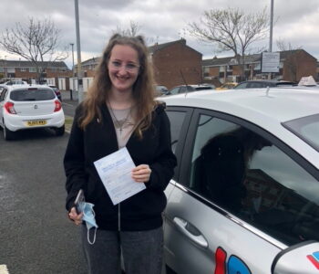 Kirsty M, Tynemouth Driving Lesson Pass