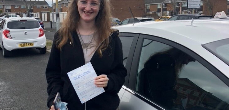 Kirsty M, Tynemouth Driving Lesson Pass